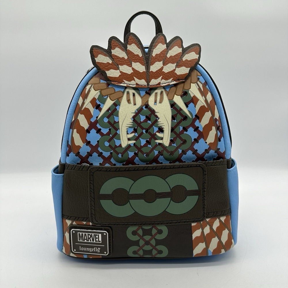 NWT Disney Parks Loungefly Marvel Black‎ Panther Wakanda Forever Backpack 2023